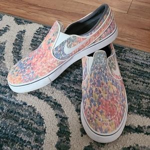 Nike SB Janoski slip-on size 10.5 "Water color"